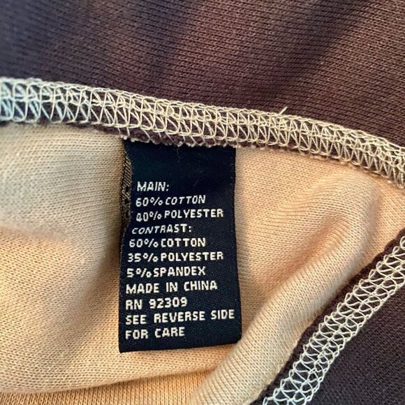 DG2 by Diane Gilman Animal Print Short Sleeve Soft Terry Knit Top Medium NEW - Picture 8 of 11